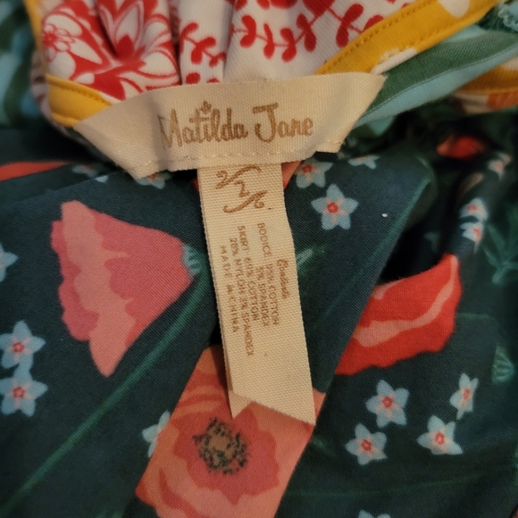 MATILDA JANE Once Upon A time Keepsake Chrissy Hooded Dress Size 2 Euc - Picture 8 of 9